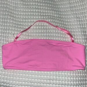 SKIMS Large pink bandeau bikini top - LIKE NEW